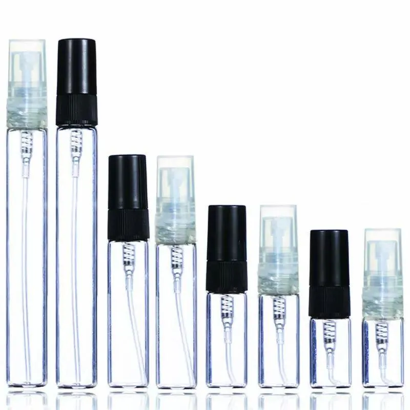 2 ml 3 ml 5 ml 10 ml Glass Mist Spray Bottle Refillable Parfymflaskor Exempel på flaskor Kosmetiska behållare Sivnm