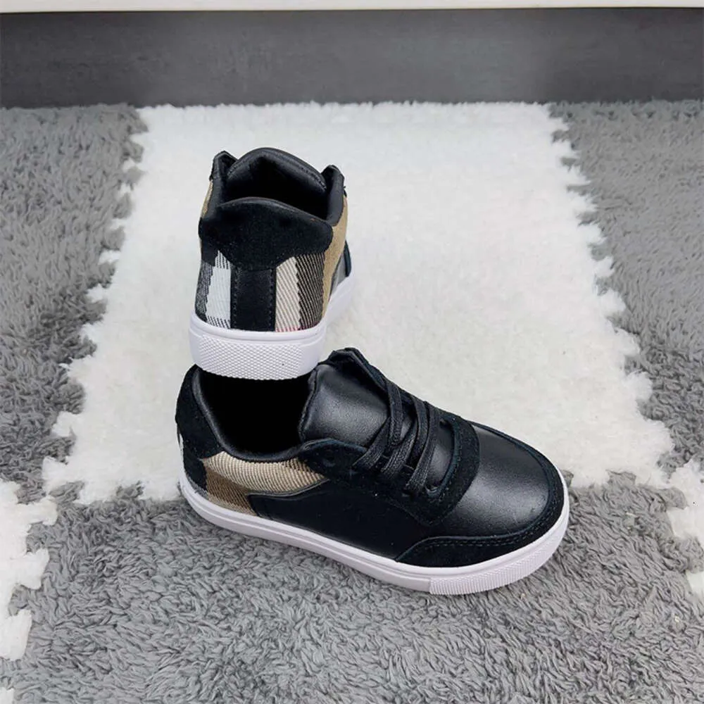 Classic kids shoes luxury designer children high-top toddler Bee sneakers baby boys and girls Retro shoe Outdoor Sports size 26-35