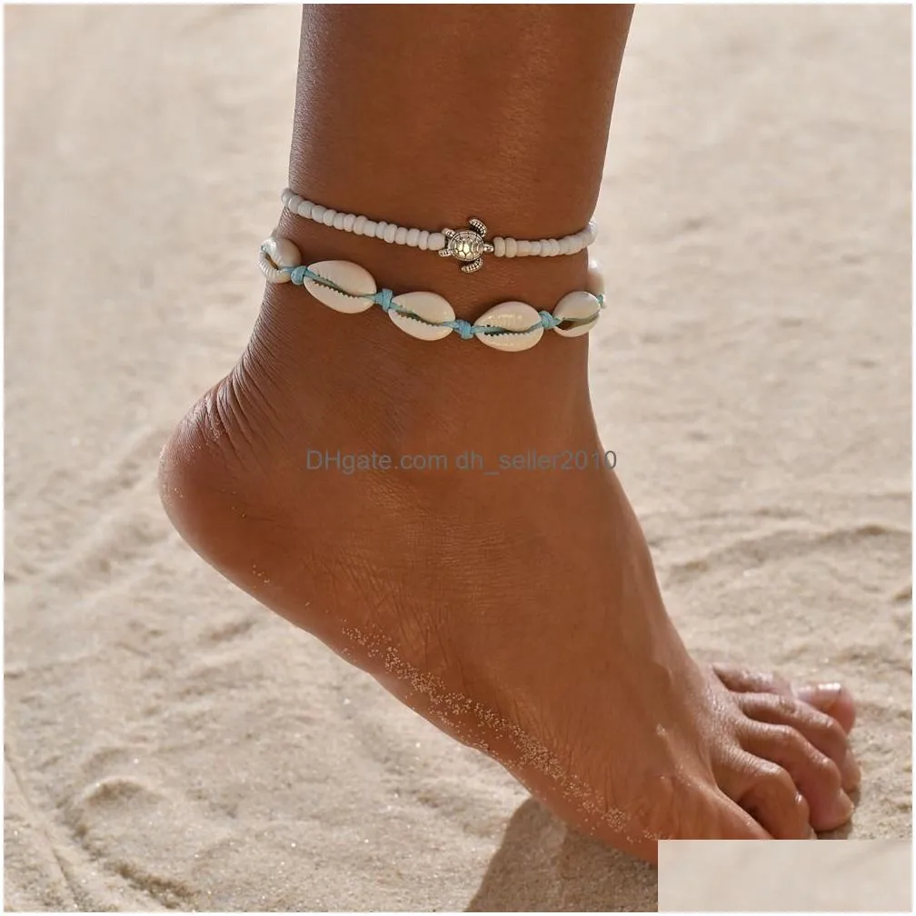 Anklets for Women Silver Gold Ankle Bracelets Set Boho Layered Beach  Adjustable Chain Anklet Foot Jewelry - China Anklet Foot Jewelry and Anklet  price | Made-in-China.com
