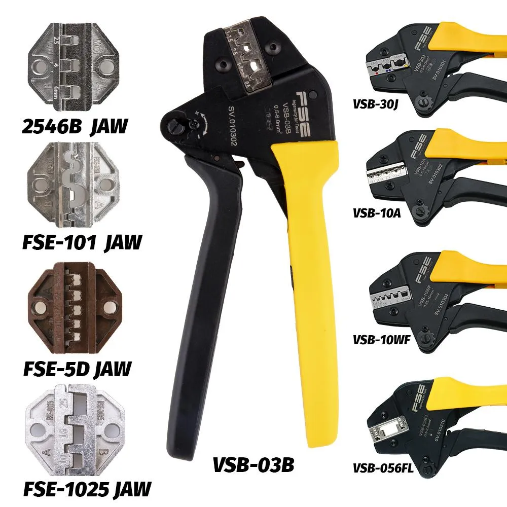 Tang FSE VSB03B Draadknipper Krimptang Tang Kabelgereedschap Crimper Stripper Crimp Cutters Alicate Tangenset Crimpatrice