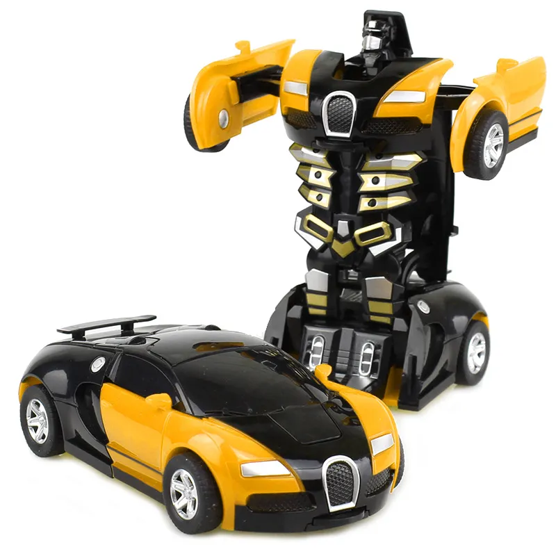 Bulk Batch Kids Transformer Car Robot Toys For Boys Girls Crash Transformer Toys 4-6 Years Old 30 Models DHL