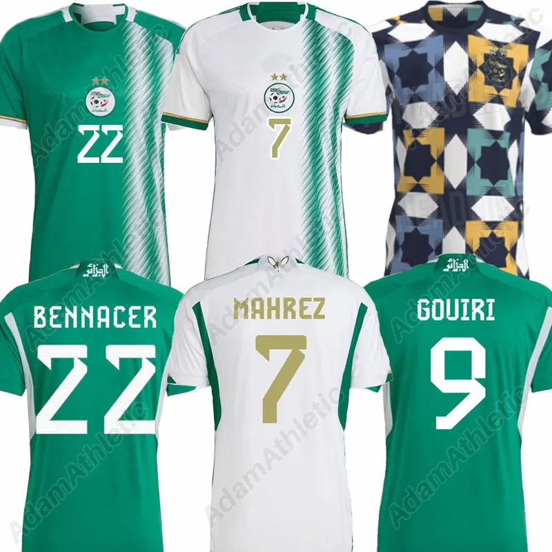 Kit Flocage Officiel Mahrez Algerie Away 2020-2022 - FR