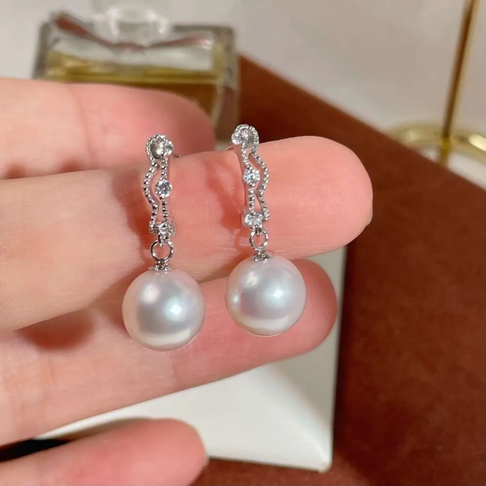 Semi-Finished Earring Gold Stud Popular Women Pearl Earrings Accessories