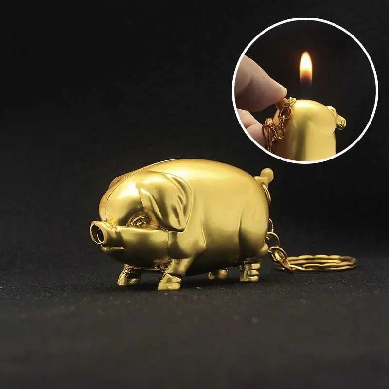 cigarette style lighter Pure Copper Metal Flame Style Cigarette Lighter in Black Light Yellow Color  from Dhgate Lighters