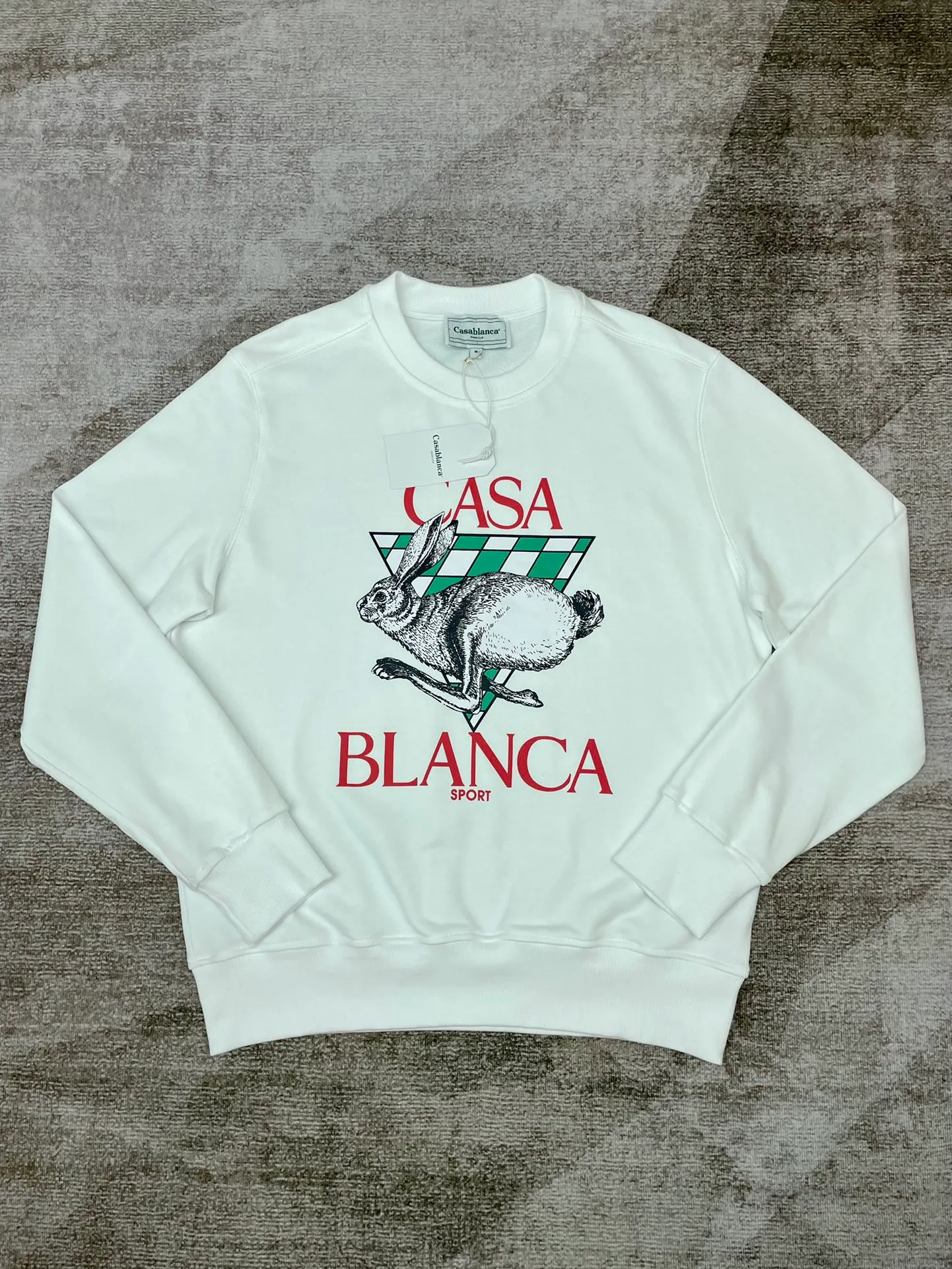 23AW Casablanca Sweatshirt Men and Women Designer Hoodie Sweatshirt Made Ultra High Quality Classic Hot Letter Print Cotton Casual Versatile Hooded Sweater Tops