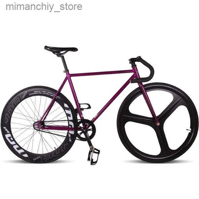 Magnesium Alloy Fixed Gear Bike Wheel With 3 Spokes Fixie 70mm