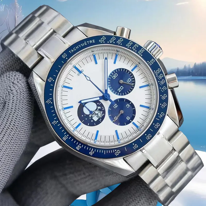 Heren designer horloges van hoge kwaliteit Omg merknaam gezamenlijk horloge 44 mm saffier waterdicht lichtgevend sporthorloge 904L roestvrij staal zakelijk luxe horloge aaa met doos