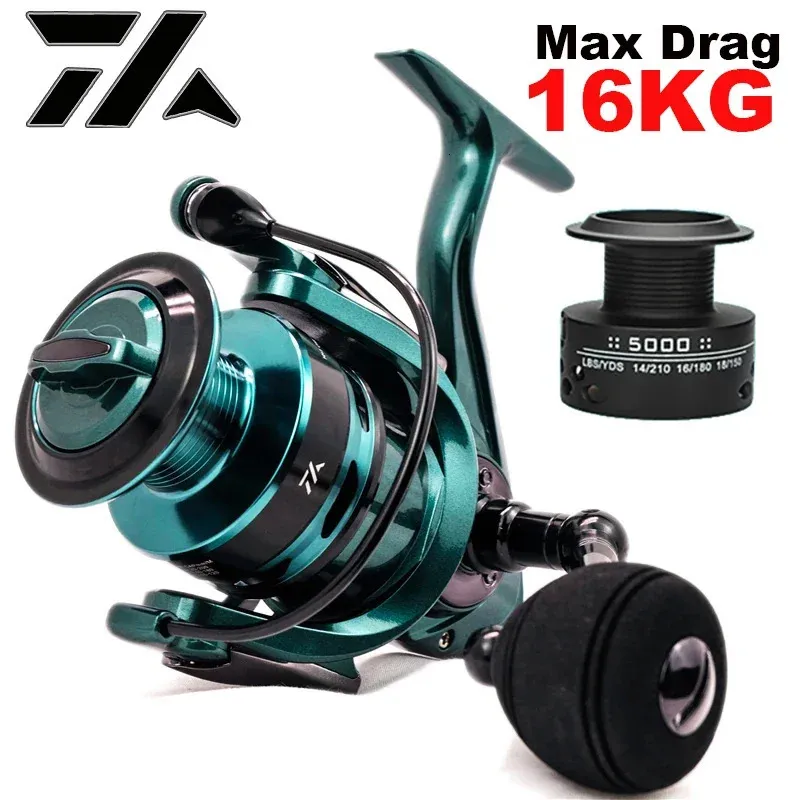 Fly Fishing Reels2 Brand High Quality Double Spool Reel 55 1 47 Alloy Gear Ratio Speed Spinning Casting reel Carp Saltwater 231129