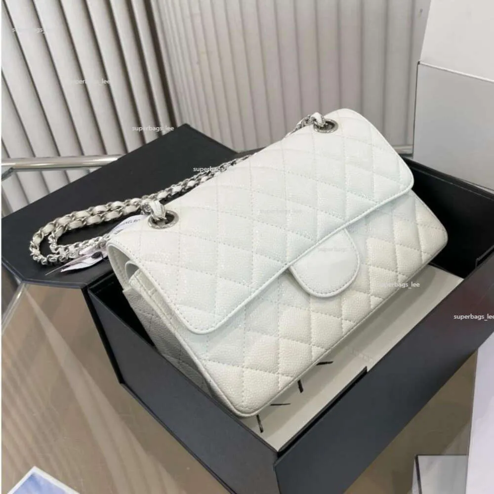 Borsa di design di lusso borse a tracolla da donna borsa a tracolla con motivo diamante CF borsa a tracolla da donna in vera pelle con fibbia a C doppia classica patta AAA