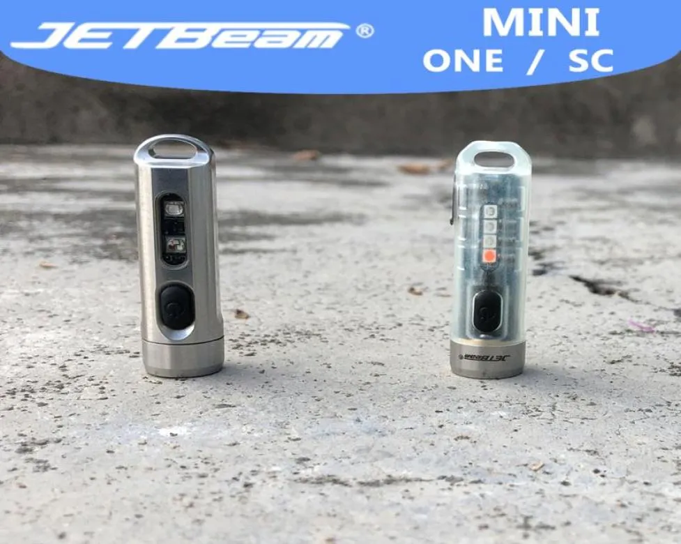 Jetbeam Mini One Flashlight Torch UV Light EDC Light UV充電式LED懐中電灯2202123870358