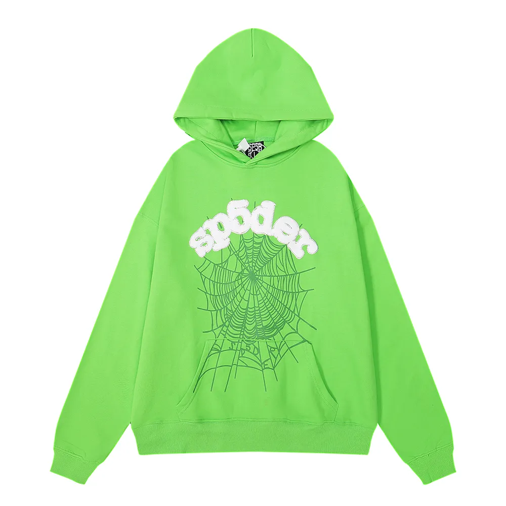 Neon green designer shop hoodie