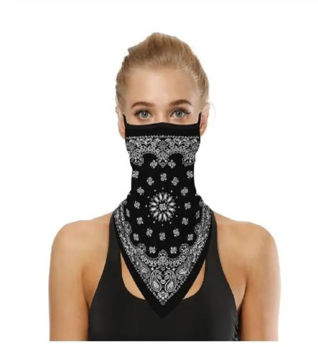 Outdoor Face Cover Cycling Mask Fashion Printed Bib Scarves Multi Functional Seamless Quick Dry Hairband Head Scarf Bandana6288760