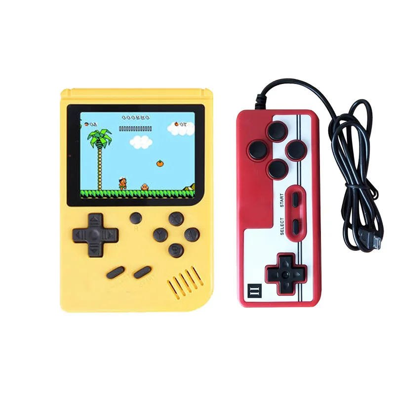 Console per videogiochi portatile portatile Retro Childhood Cup Vecchia console di gioco portatile Mini 800 in-1