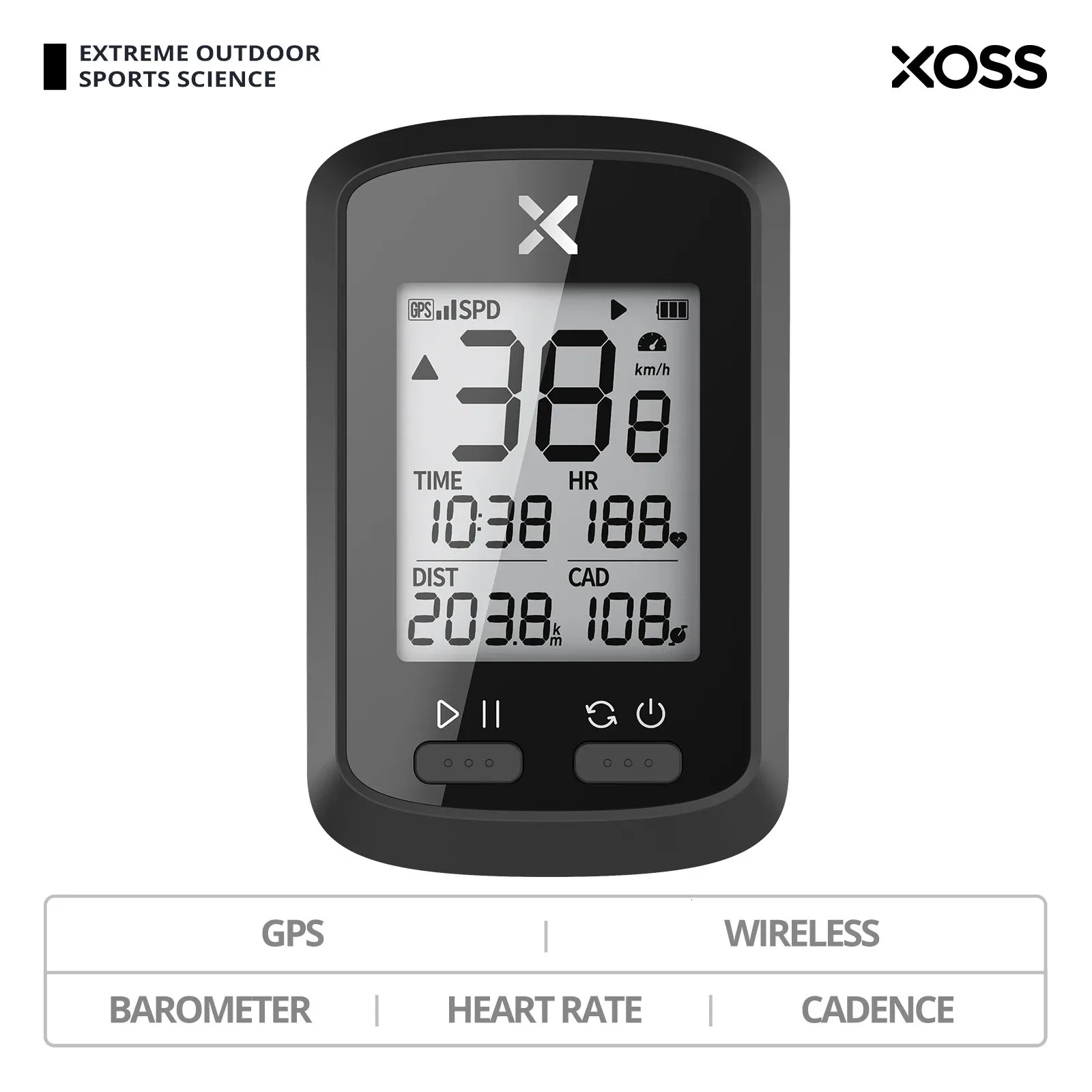 Bike Computers XOSS G Plus GPS Bike Computer Wireless Waterproof Cycling Speedometer ANT Bicycle Computer Road Bike MTB Bike Accessories 231129