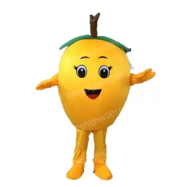 هالوين لطيف Loquat Mascot Costume Size Size Size Cartoon Anime موضوع كرنفال الرجال