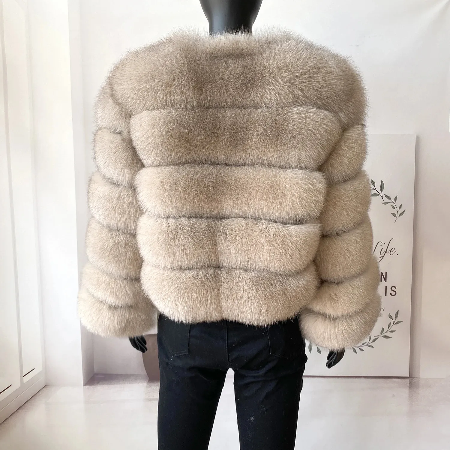 Fox fur deals coat wholesale