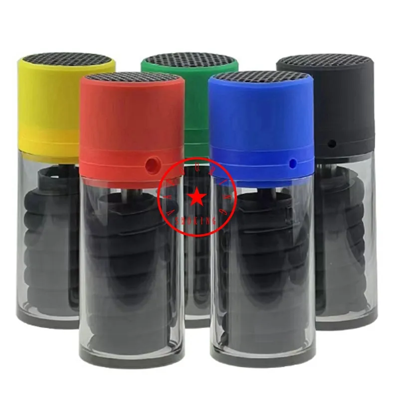 Tazas coloridas Forma Plástico Fumar Bong Pipas Kit Coche Vehículo Portátil Extraíble Cachimba Viaje Burbujeador Filtro de tabaco Tazón Soporte para pipa de agua DHL