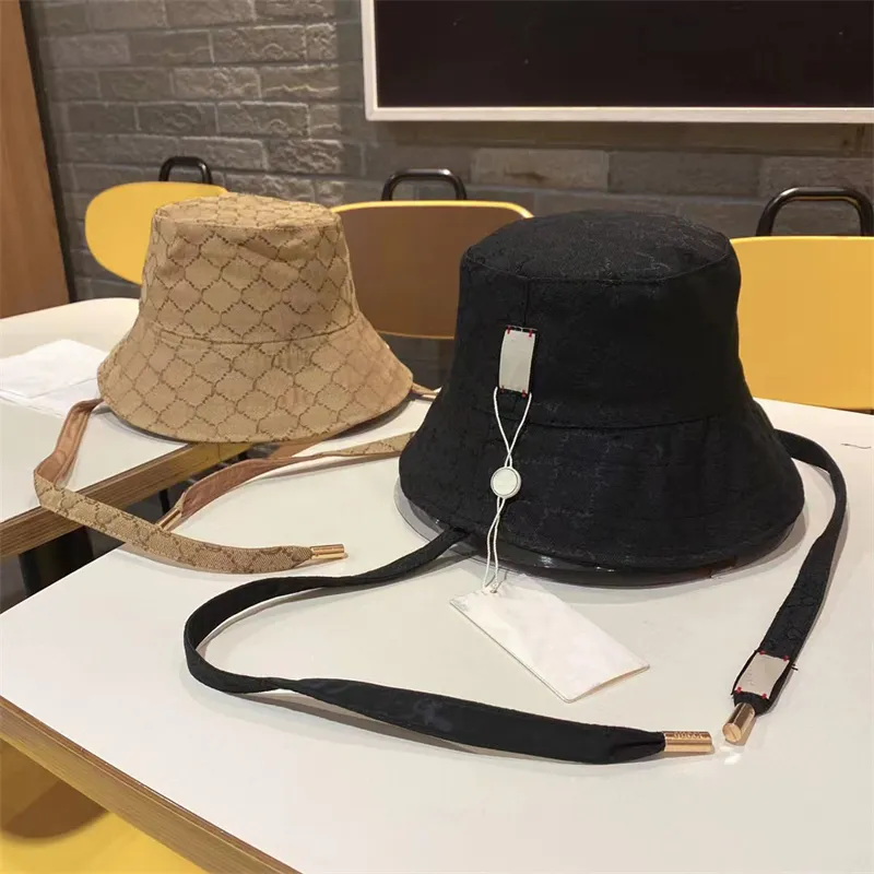 Mode kvinnor sommar dubbelsidig hink hatt märke design lång spets upp två sidor mönster utomhus strand monterade fiskare hattar unisex sol cap