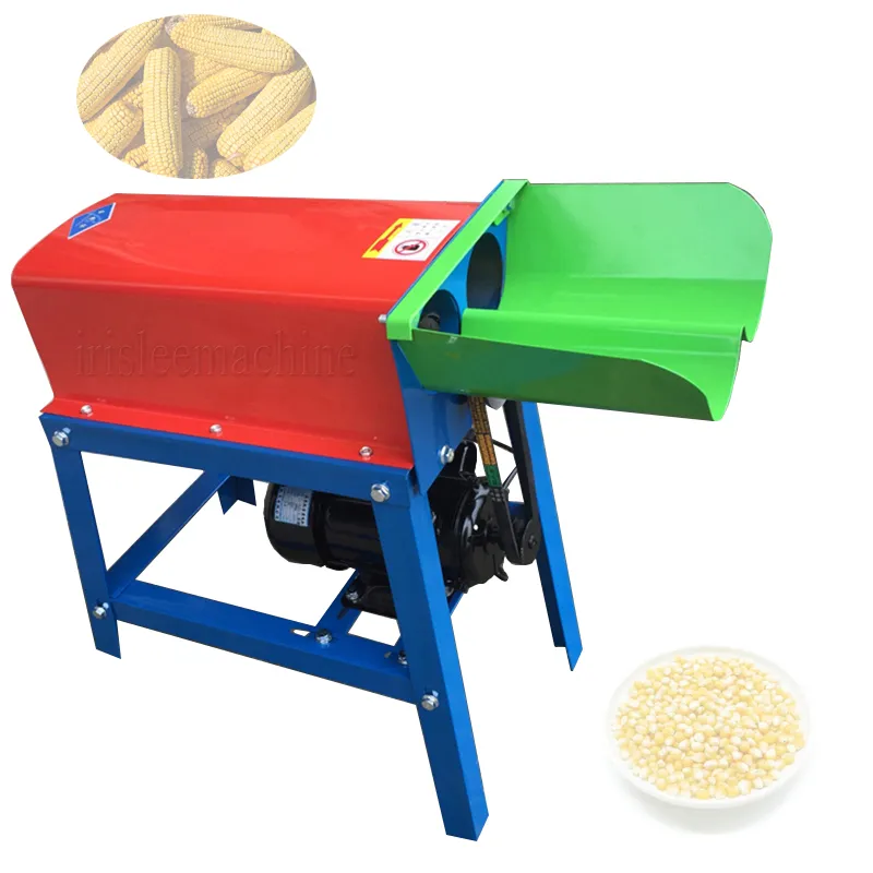 Electric corn threshing machine Household small full-automatic pulverizer Large corn peeler