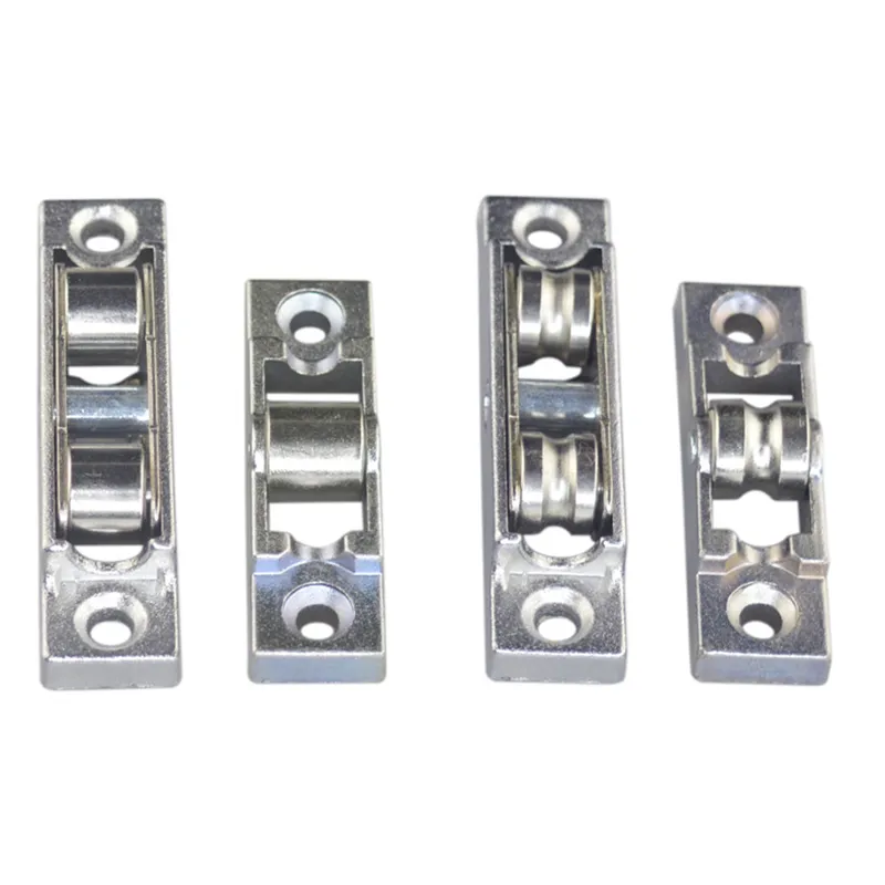 zinc alloy Balcony Sliding Plastic Steel Door Pulley Aluminum Alloy Screen Window Brass Wheel Mute Roller Hardware