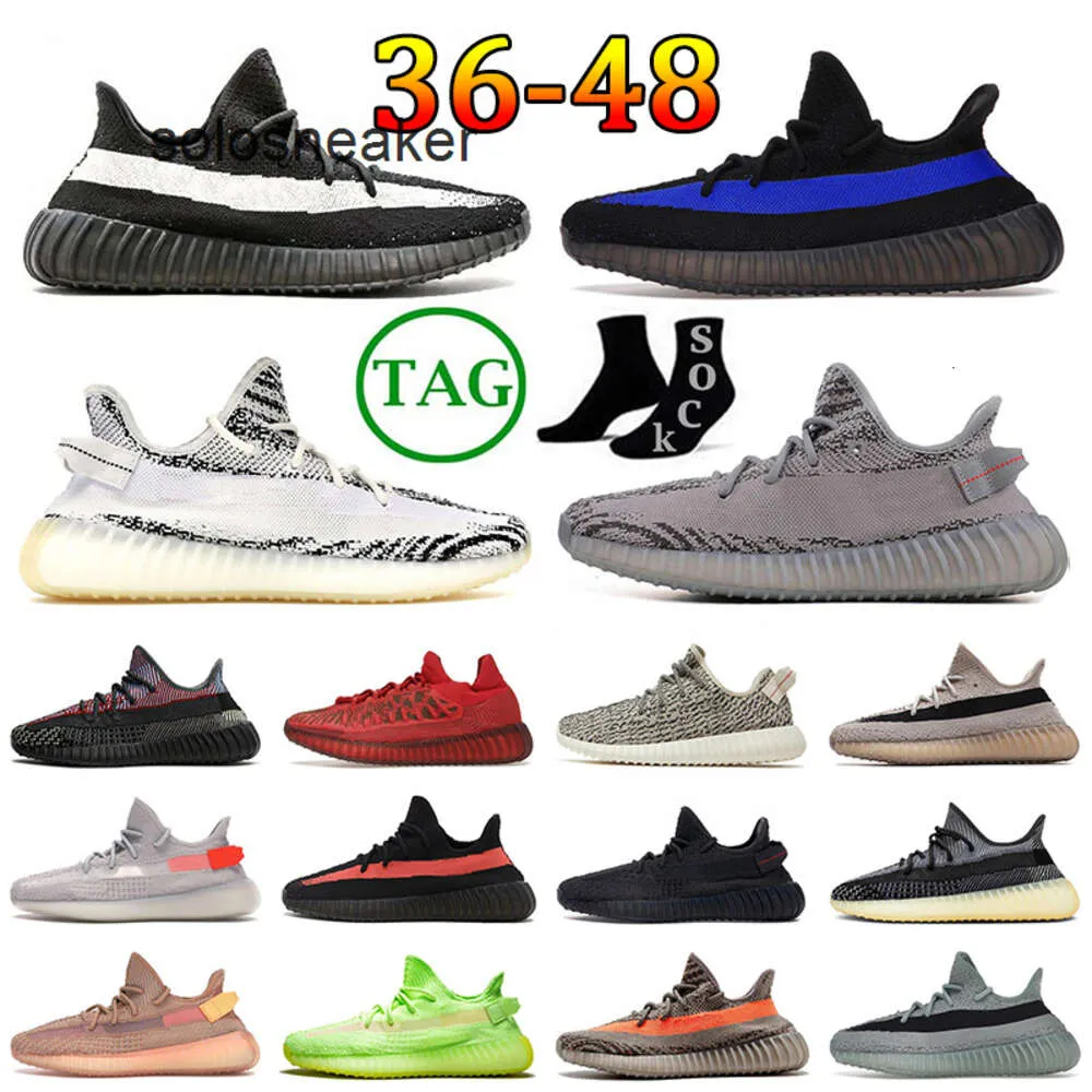 YZ04 Yeeziness 350 Boosts Designer Running Shoes Homens Mulheres Sapatilhas Preto Vermelho Carbono Beluga Yezziness 35 v2 Onyx Bone Dazzling Blue Oreo Ash Granite MX Salt Tamanho 36-48