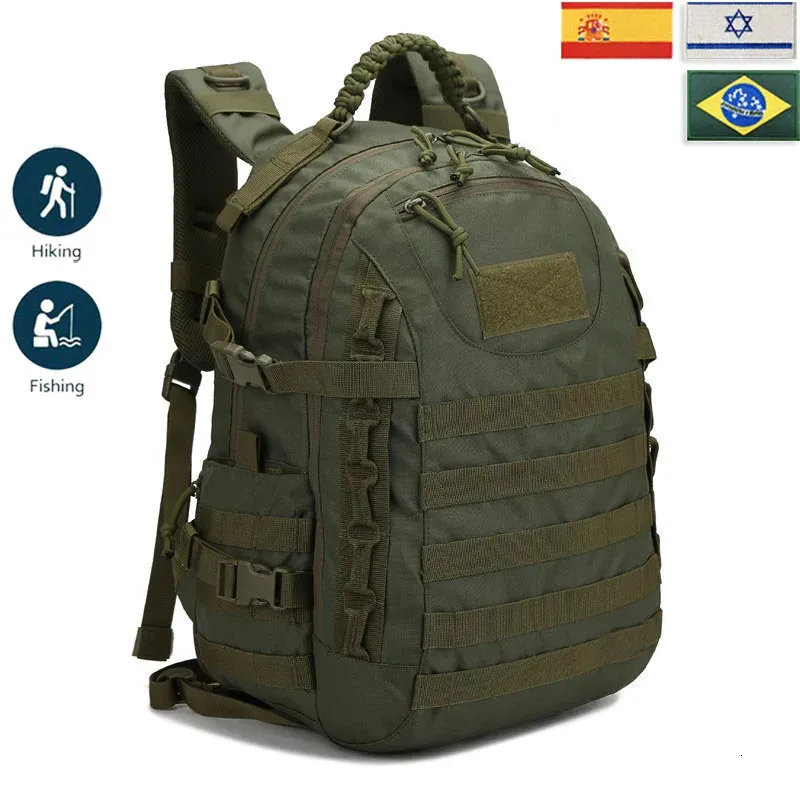 Sac à dos Camping randonnée tactique Camouflage homme militaire armée Molle sac à dos en plein air Trekking randonnée chasse escalade sac Mochila 231128