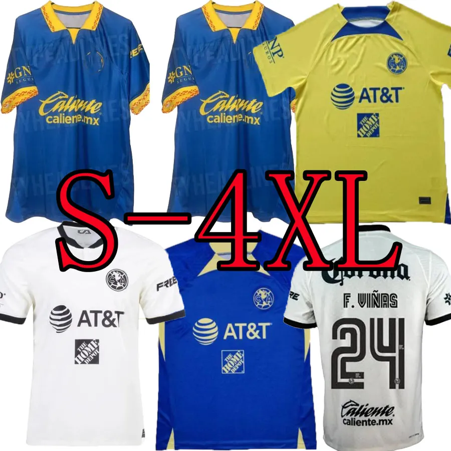 S 4XL 2025 2025 Club America Soccer Jerseys Home Away Edition Third R