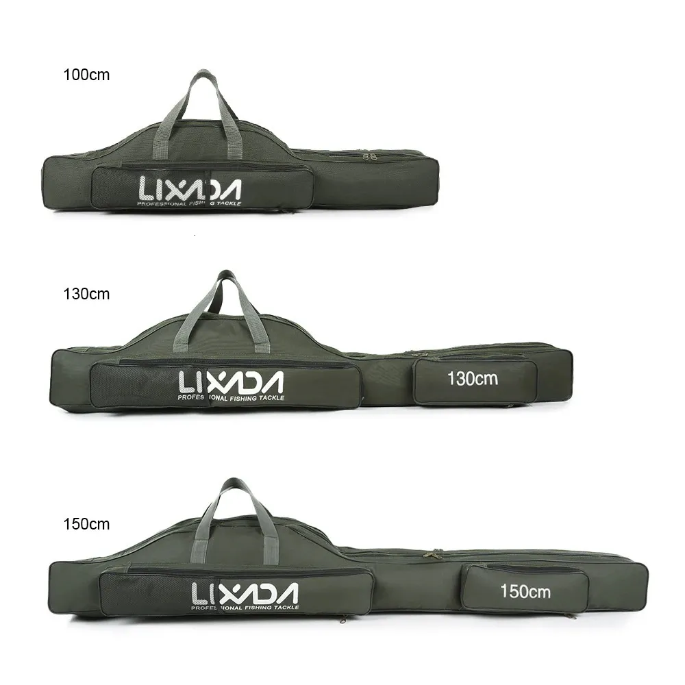 Lixada Fishing Gym Duffle Bag Oxford Cloth, 2 Layer, Folding Rod Reel  Tackle Storage 80x150x210cm From Xuan09, $11.18