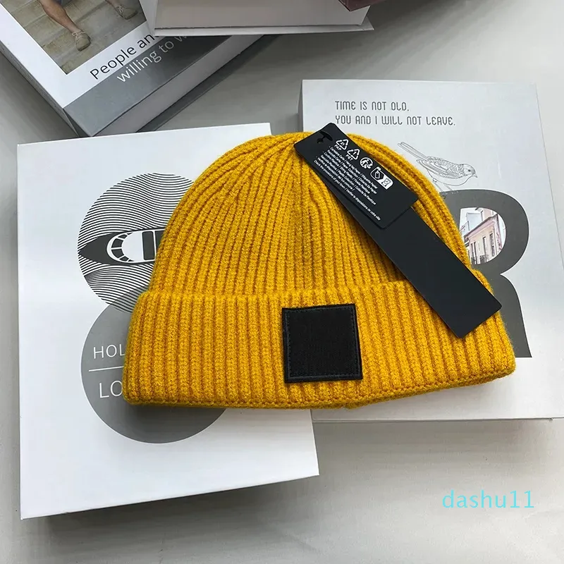 Şapkalar Beanie/Kafatası Kapakları Tasarımcı Beanie Örme Hat Yün Şapka Kapalı ve Açık Giyim Boyutu 54-58cm Sosyal Toplama Deniz