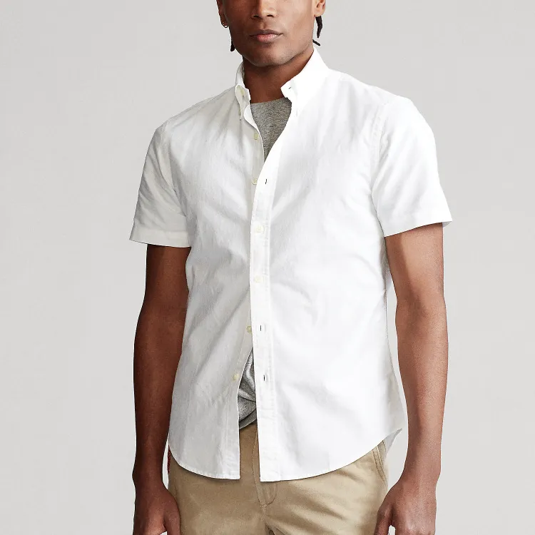 Non collared polo shirts online