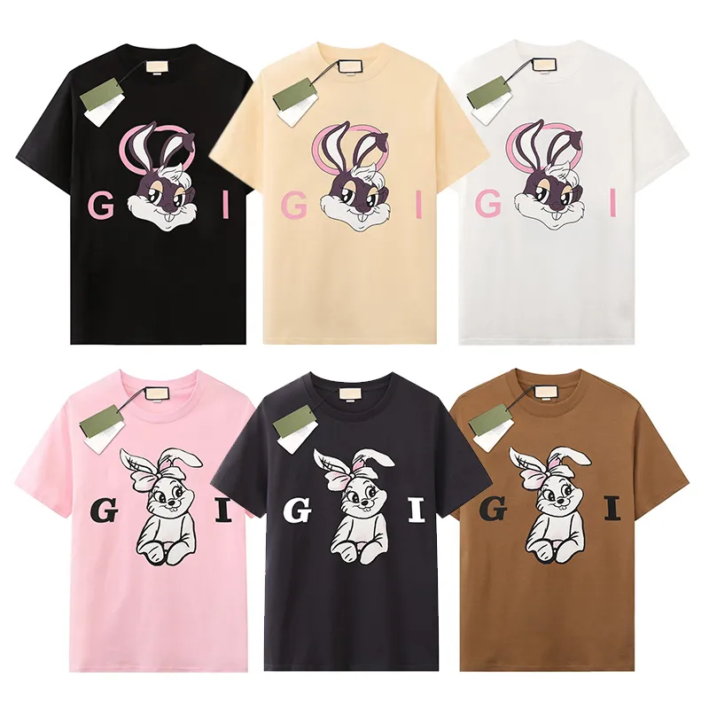 Erkek Tasarımcı T-Shirt Lüks Marka Gu T Shirtler Erkek Kadınlar Kısa Kollu Tees Yaz Gömlekleri Hip Hop Street Giyim Üstleri Şort Giysileri Çeşitli Renkler-75