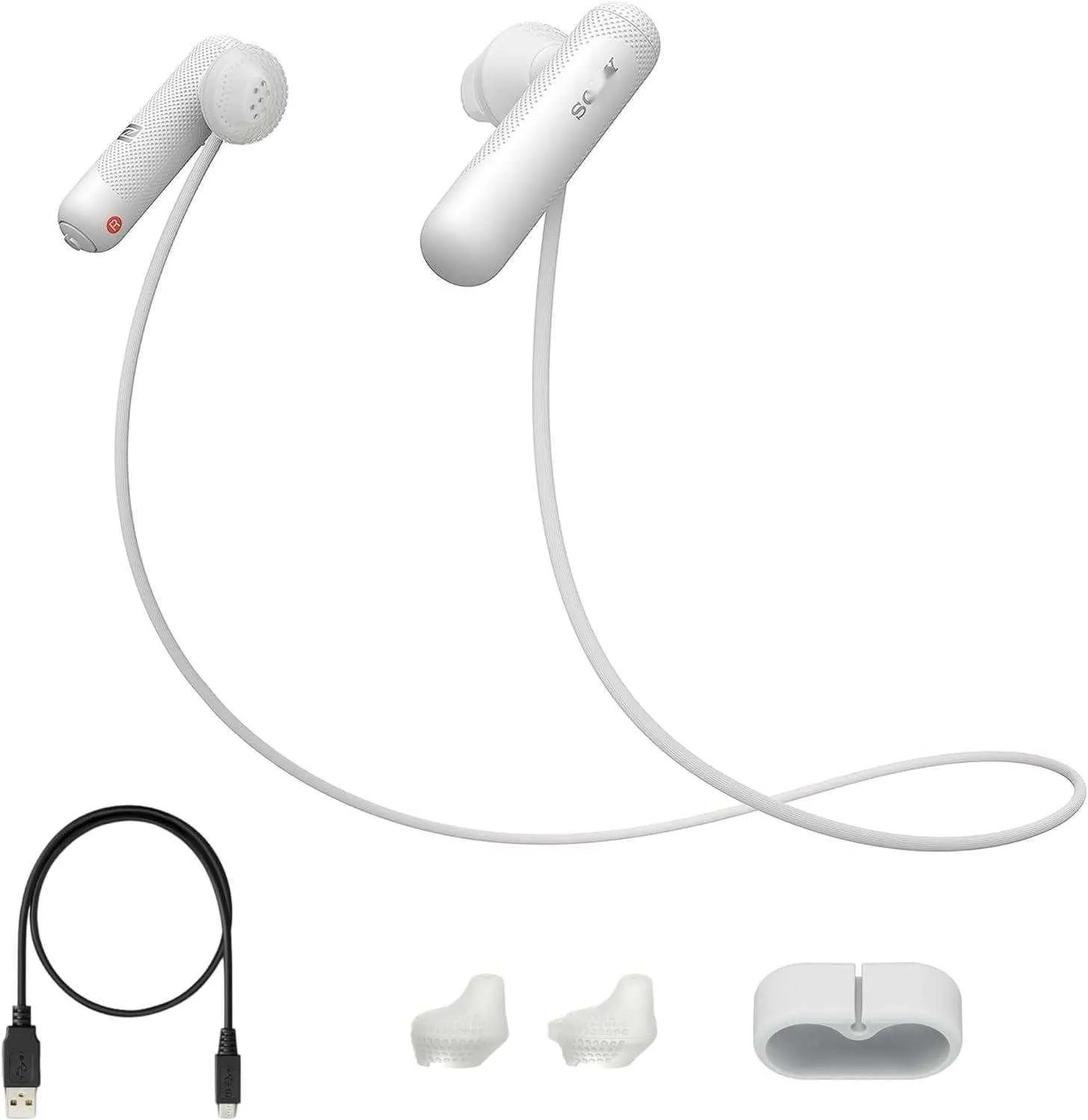 Écouteurs bluetooth sans fil, oreillettes, basses super lourdes, haute qualité sonore, utilisation avec casque de sport, fitness, cou suspendu, 2Y1YW