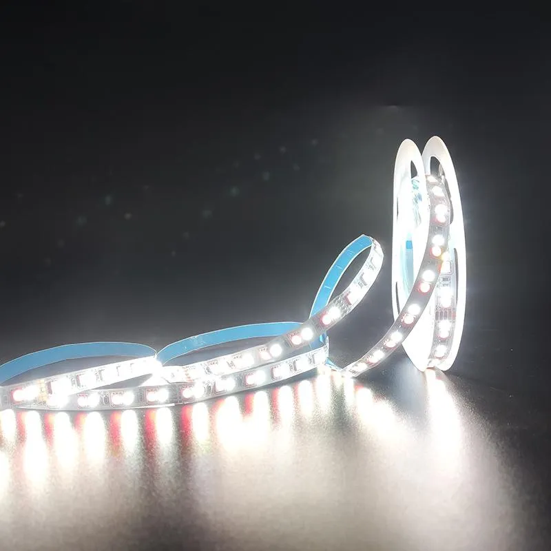 5050 SMD LED Strip 24V RGBW RGBWW 120leds/m 5050 RGB 2835 White Non-waterproof Home KTV Bar Holiday Decro LED Tape Lamp