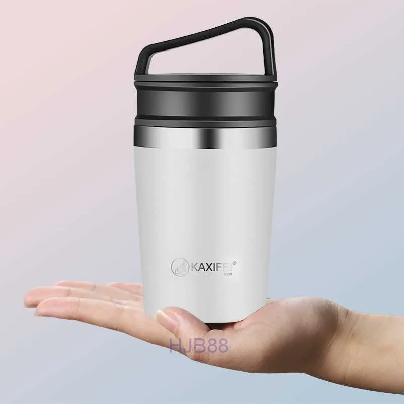 L3W2 Termozlar Yeni Paslanmaz Çelik Yalıtımlı Süt Sıcak İçecek Yaratıcı Japon Moda Kahve Araba Su Kupası