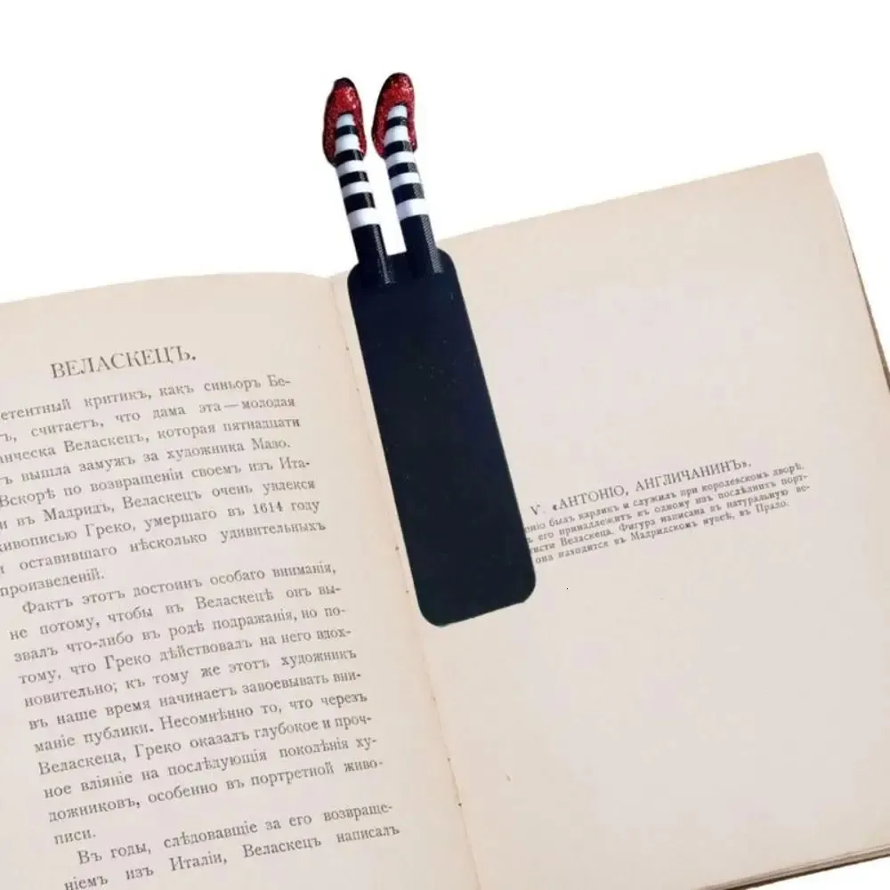 Bookmark Resin Wicked Witch Bookmark Smooth Legs Handmade 17.8*5cm Stationery Book Lovers Office School Supplies Book Marker Gifts 231129