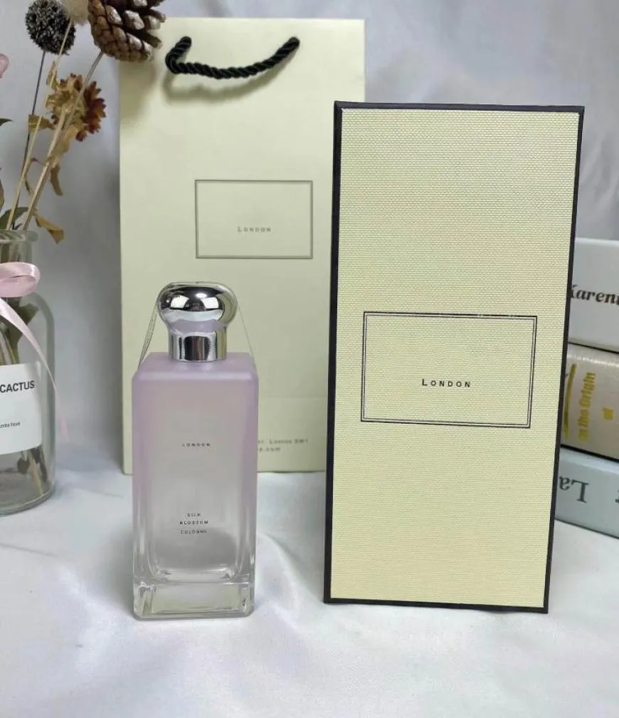 新しいシルクブロッサム香水女性フレグランスナチュラルスプレー100ml eau de parfums edpデザイナー甘いfrgrance長続きする驚くべきqu8659310