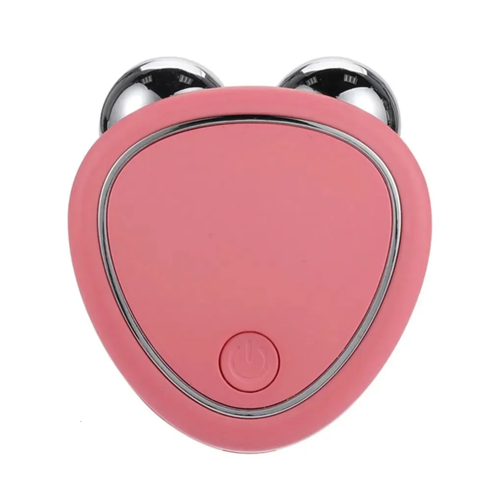 Ansiktsvårdsenheter EMS Face Lyft Microcourrent Massager Massager för Face Massager Microwrent Device Massage Face Lift Machine 231128