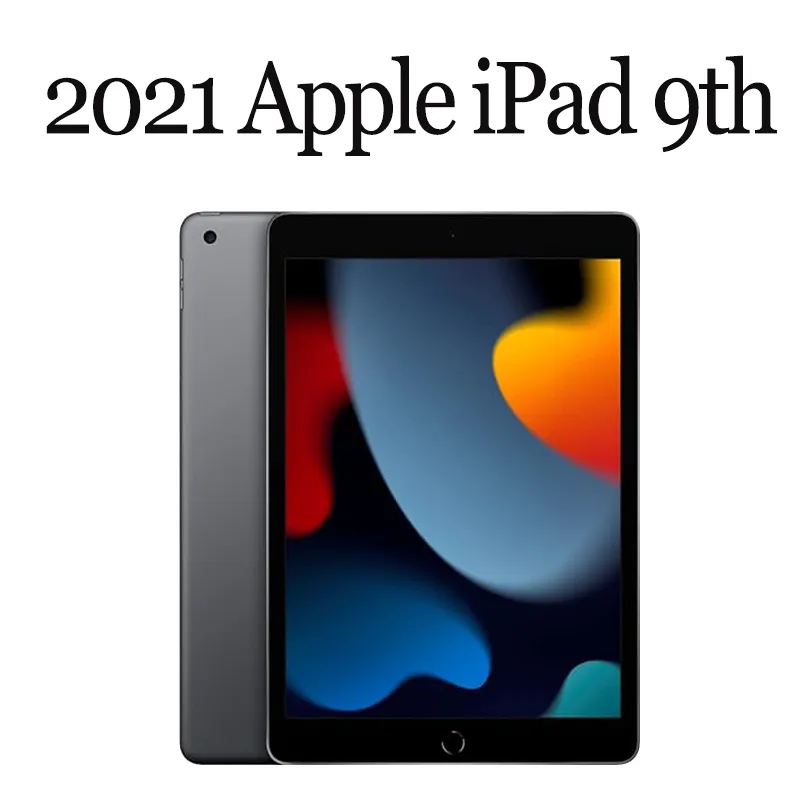 2021 Apple iPad 9th Gen 10,2 tum Wi-Fi + 4G Cellular 64 GB iOS Touch ID förnyad 95% ny surfplatta