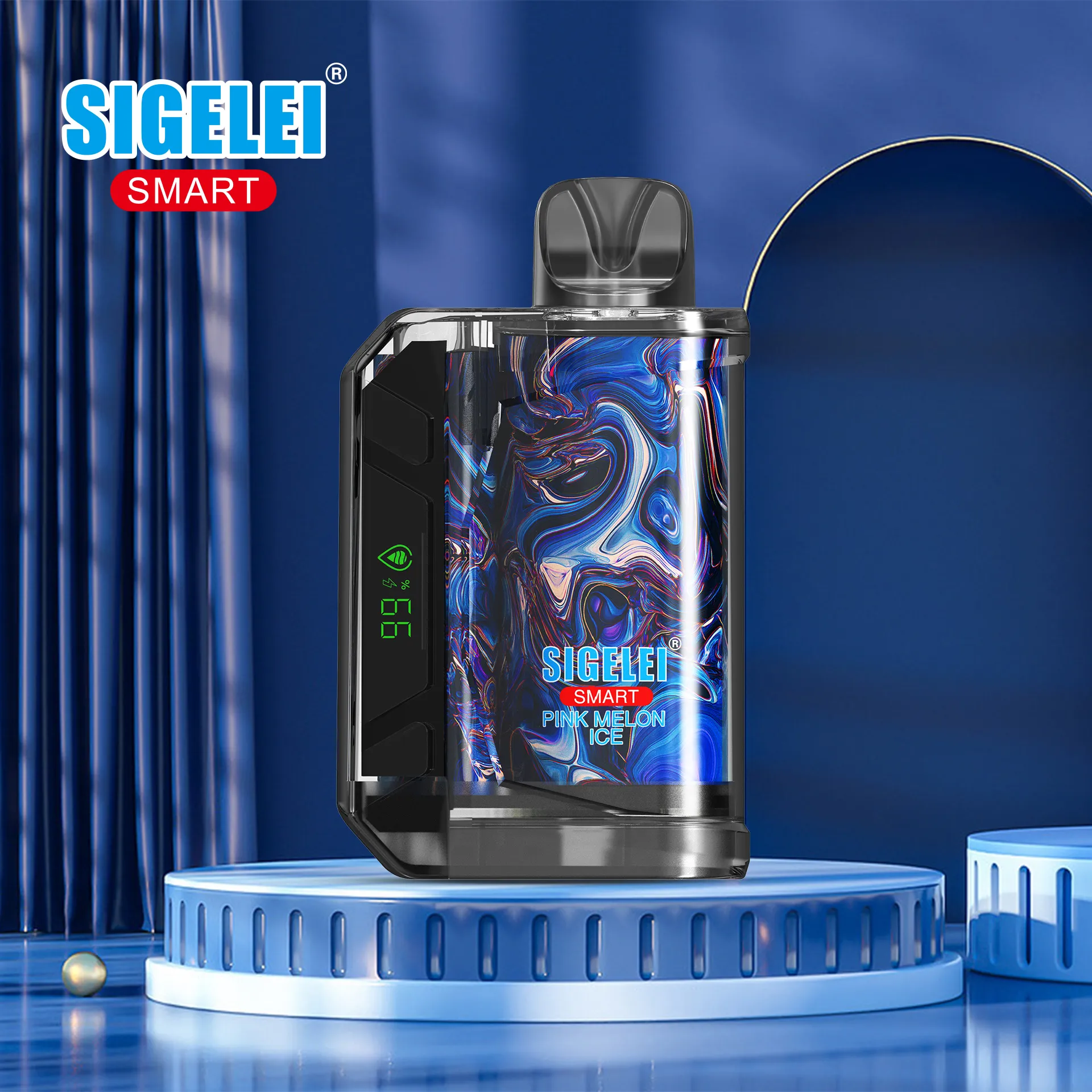 SIGELEI SMART AC 10000 trekjes puffbars wegwerp Vape-pen e-sigaretten 10000 trekjes bar voorgevuld 20 ml vaporizer op voorraad elektronik sigara ecig 10K