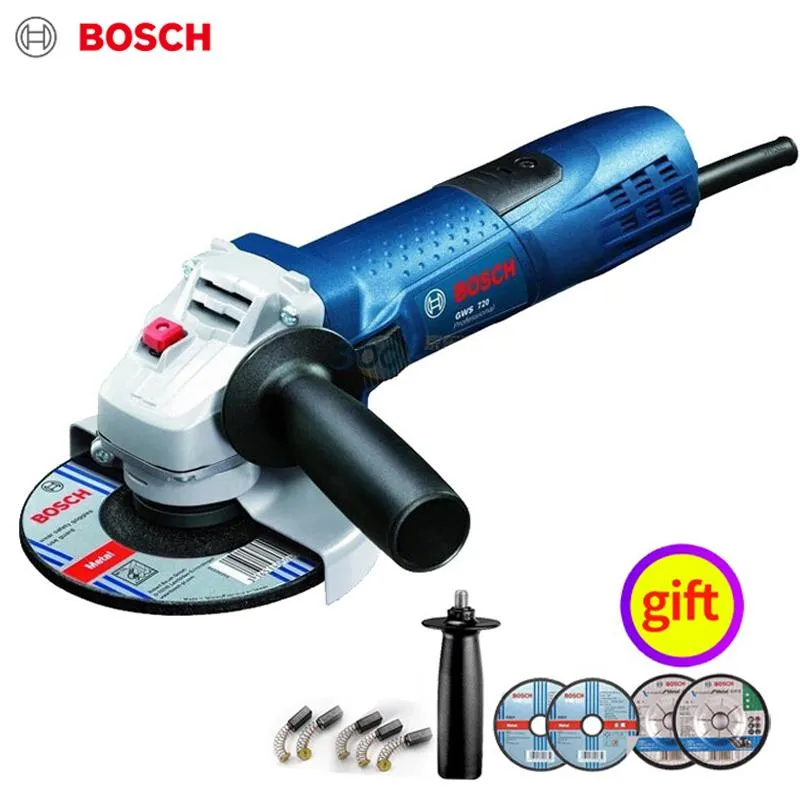 Sliper Bosch GWS660 Угловая шлифовальная машина для резки металла Полировальный станок Режущие станки Ручные шлифовальные машины Шлифовальные машины для металла и дерева Электроинструменты