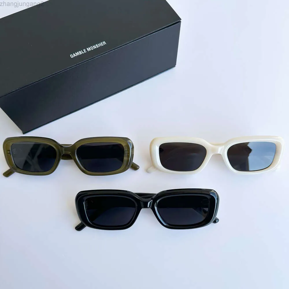 Projektant GM okulary przeciwsłoneczne Delikatny potwór 2023 Nowe okulary przeciwsłoneczne pudełko okulary przeciwsłoneczne żeńskie celebrytka w tym samym stylu szklanki męskie mody mody duże ramy MI