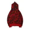 red camo hoodie