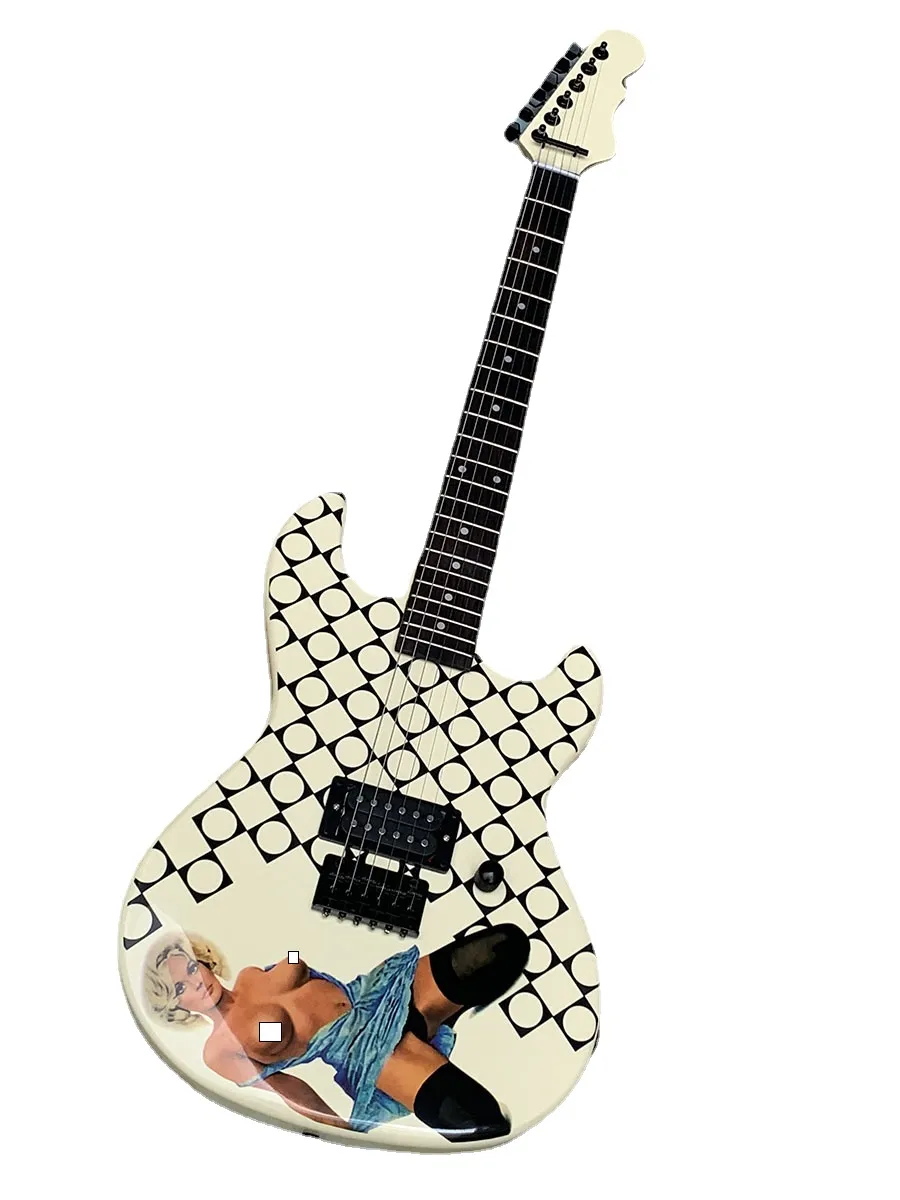 jerry cantrell g&l rampage blue dress signature guitar JERRY CANTRELL Vintage Blue Dress G&L Rampage1:4 Scale Replica Guitar~ – DV  Multimedia LLC