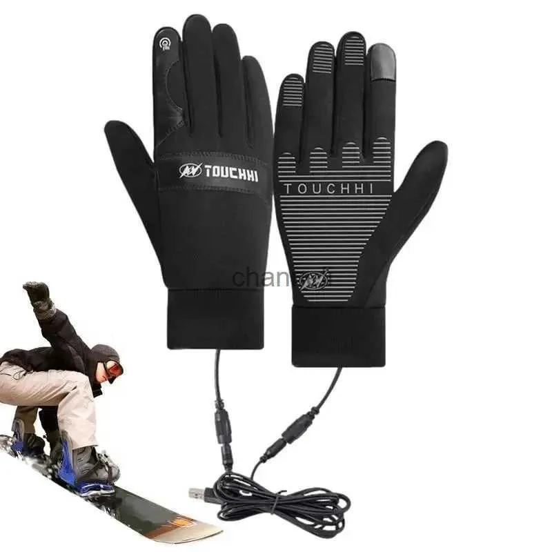 Gants De Cyclisme Gants Chauffants USB Imperméables Pour Écran Tactile Gants  De Snowboard Dhiver Résistants À Leau Camping En Plein Air Ski Moto Gant De  Vélo YQ231129 Du 11,04 €