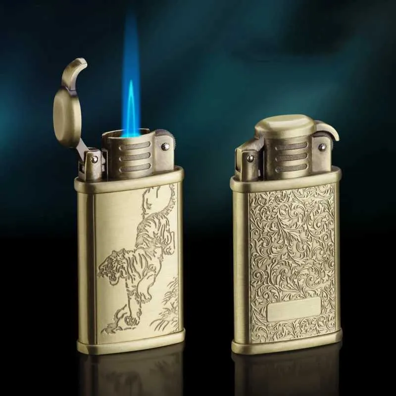 safe cigarette lighters Metal Gas Lighter Torch with Turbo Flame 1300C Windproof Safety Cigarette  Lighter for Household Use from Dhgate Lighters