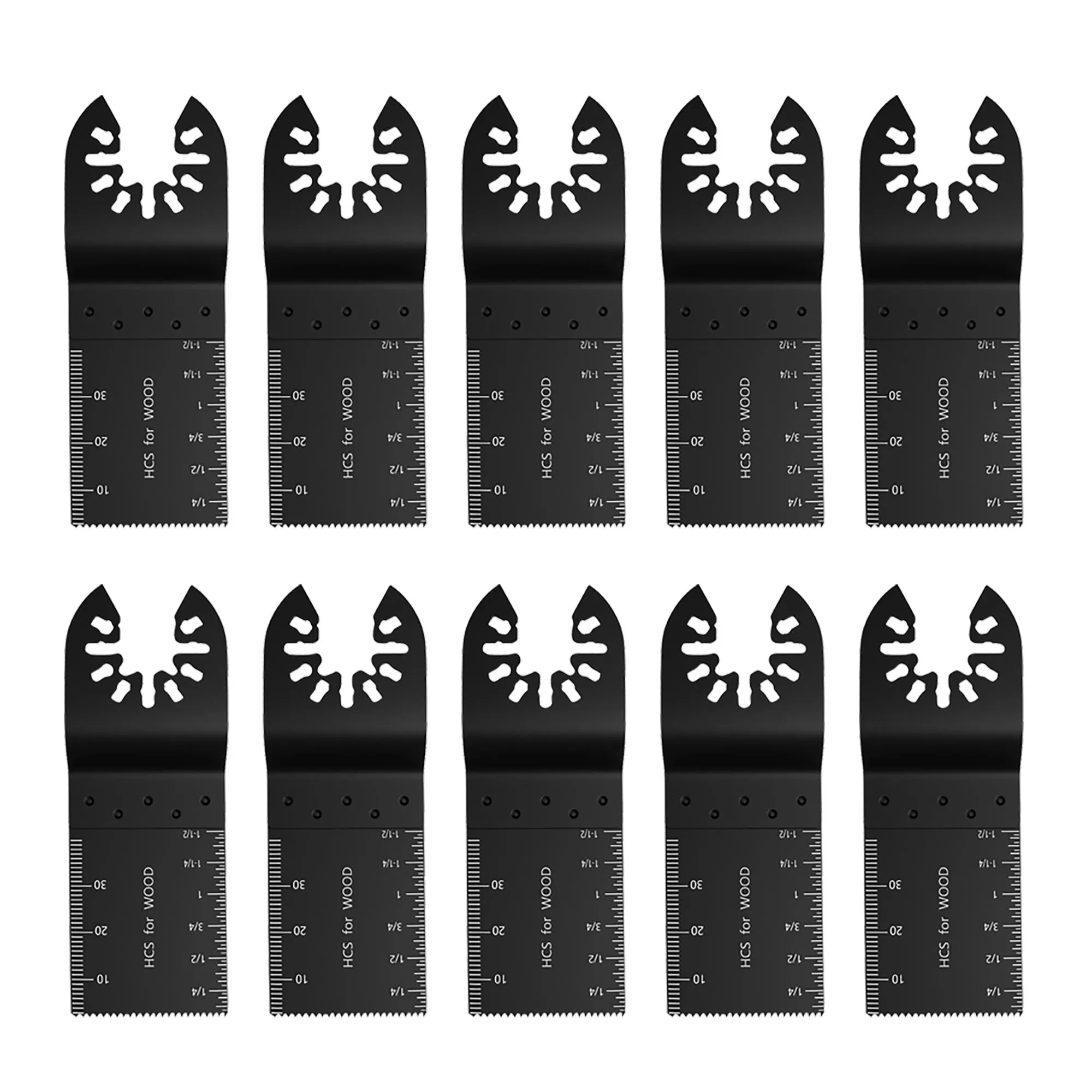 Zaagbladen 20pcs Oscillating Multitool Saw Blades MultiFunction Bimetal Precision Saw Blade Renovator Power Cutting Tools Accessories