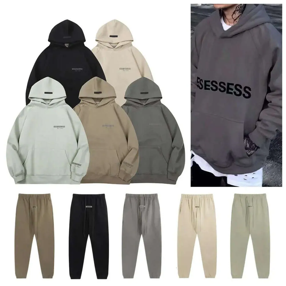 2023 mode essent hoodie hoodies designer kvinnor herrar löst essentail streetwear essen tröjor toppar kläd hip hop t shirt essent 688SS