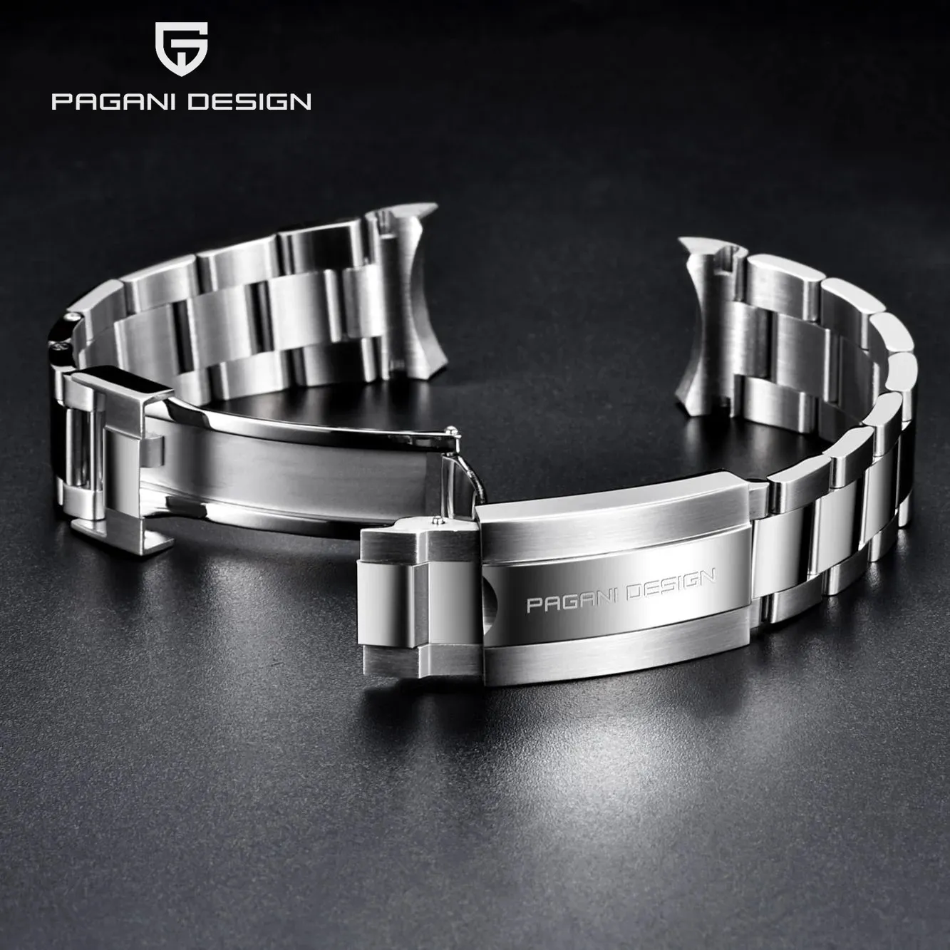 PAGANI DESIGN Office Original Stainless Steel Watch Strap 316L