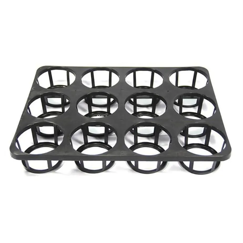 Planters & Pots Nursery Pot Bracket Phalaenopsis Tray High-Quality 12-hole Holder ABS 12-Hole 15-Hole Seedling Trays290e