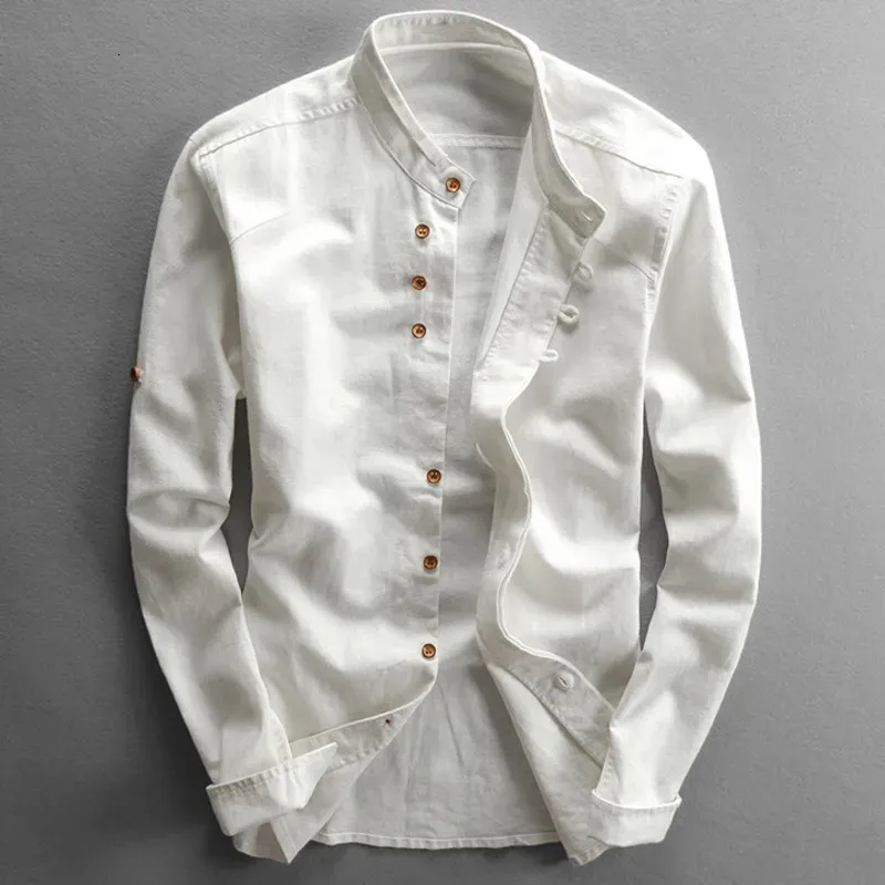 Mens Dress Shirts Japan Style Mens Linen Cotton... From Kong003, $19.27 | DHgate.Com Mens Dress Shirts Japan Style Mens Linen Cotton... From Kong003, $19.27 | DHgate.Com